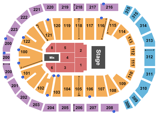 Gas South Arena MercyMe Seating Chart
